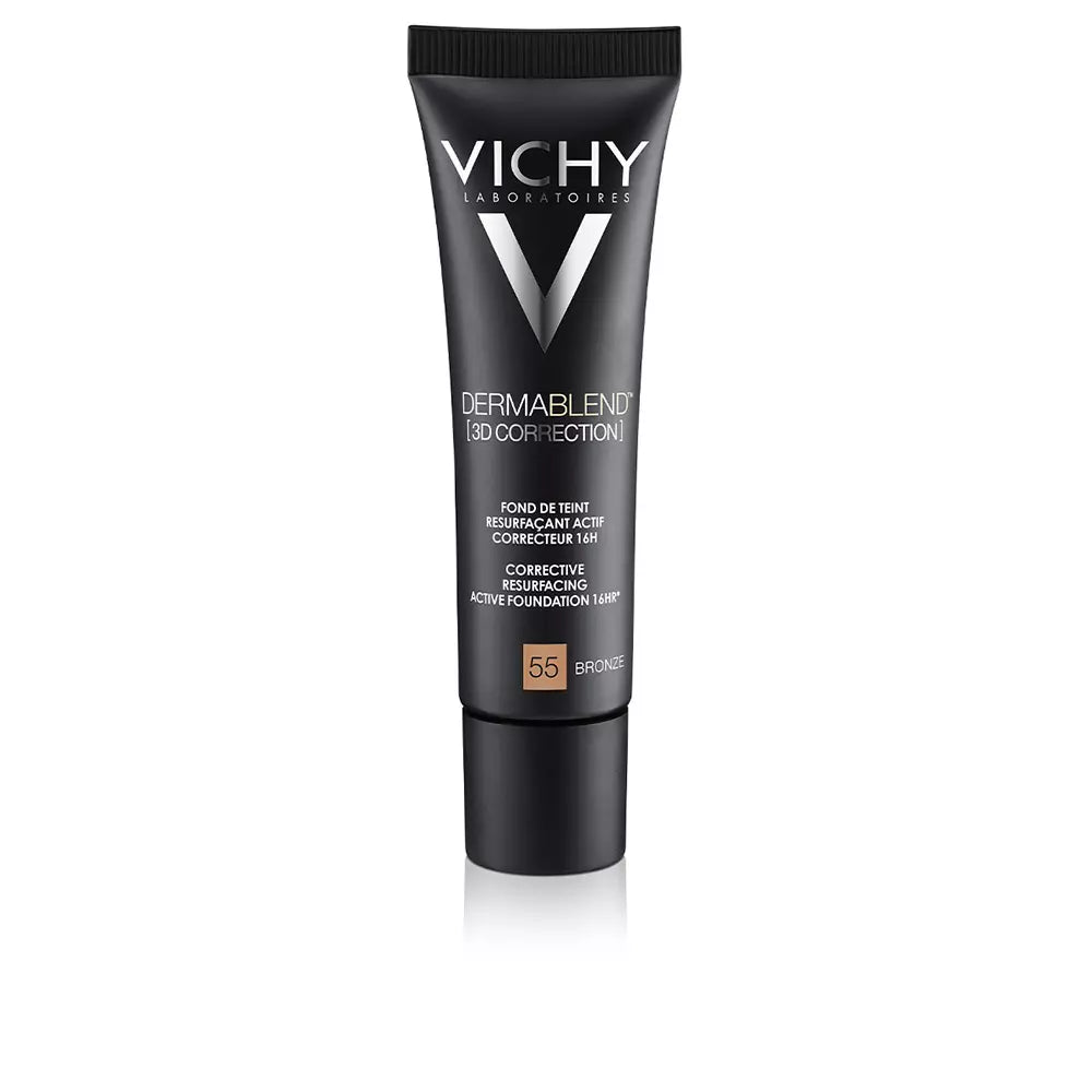 VICHY-DERMABLEND 3D CORRECTION base de maquiagem resurfacing 55 bronze.-DrShampoo - Perfumaria e Cosmética