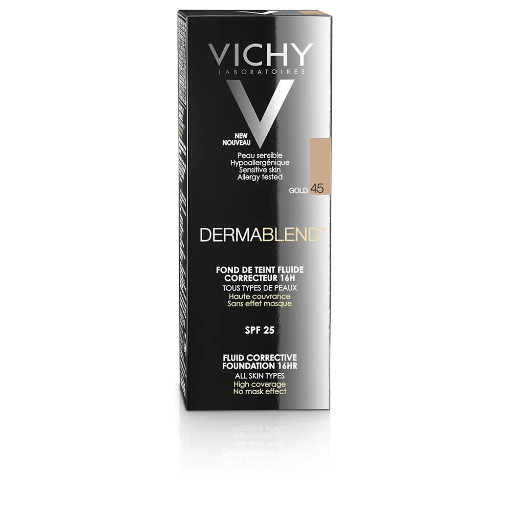 VICHY-DERMABLEND corretivo fond de tint SPF35 45 gold 30 ml-DrShampoo - Perfumaria e Cosmética