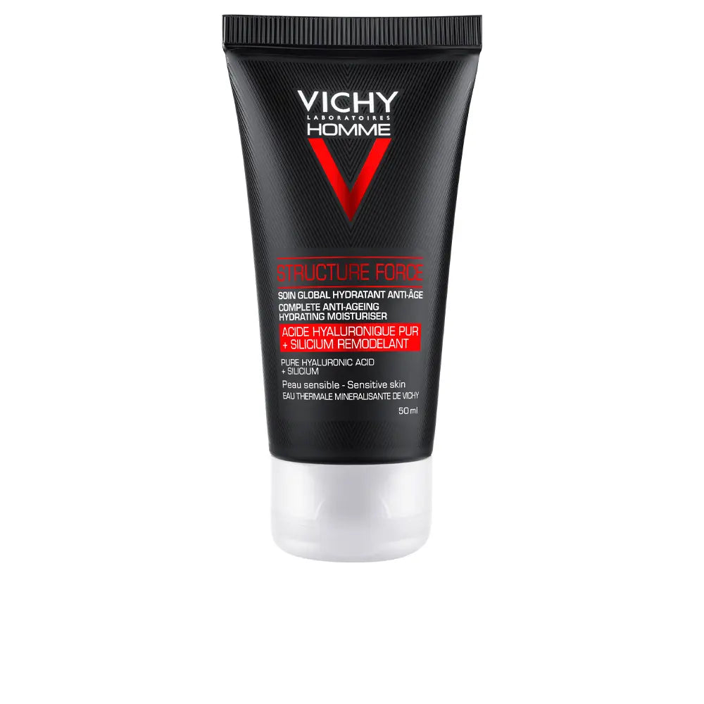 VICHY-HOMME estrutura força cuidado global hidratante anti-idade 50 ml.-DrShampoo - Perfumaria e Cosmética