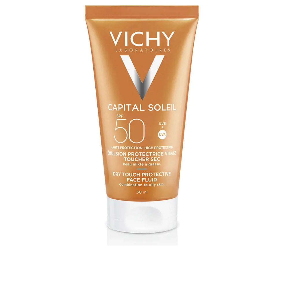 VICHY-IDEAL SOLEIL emulsão anti-brilho retoque SPF50 50 ml-DrShampoo - Perfumaria e Cosmética