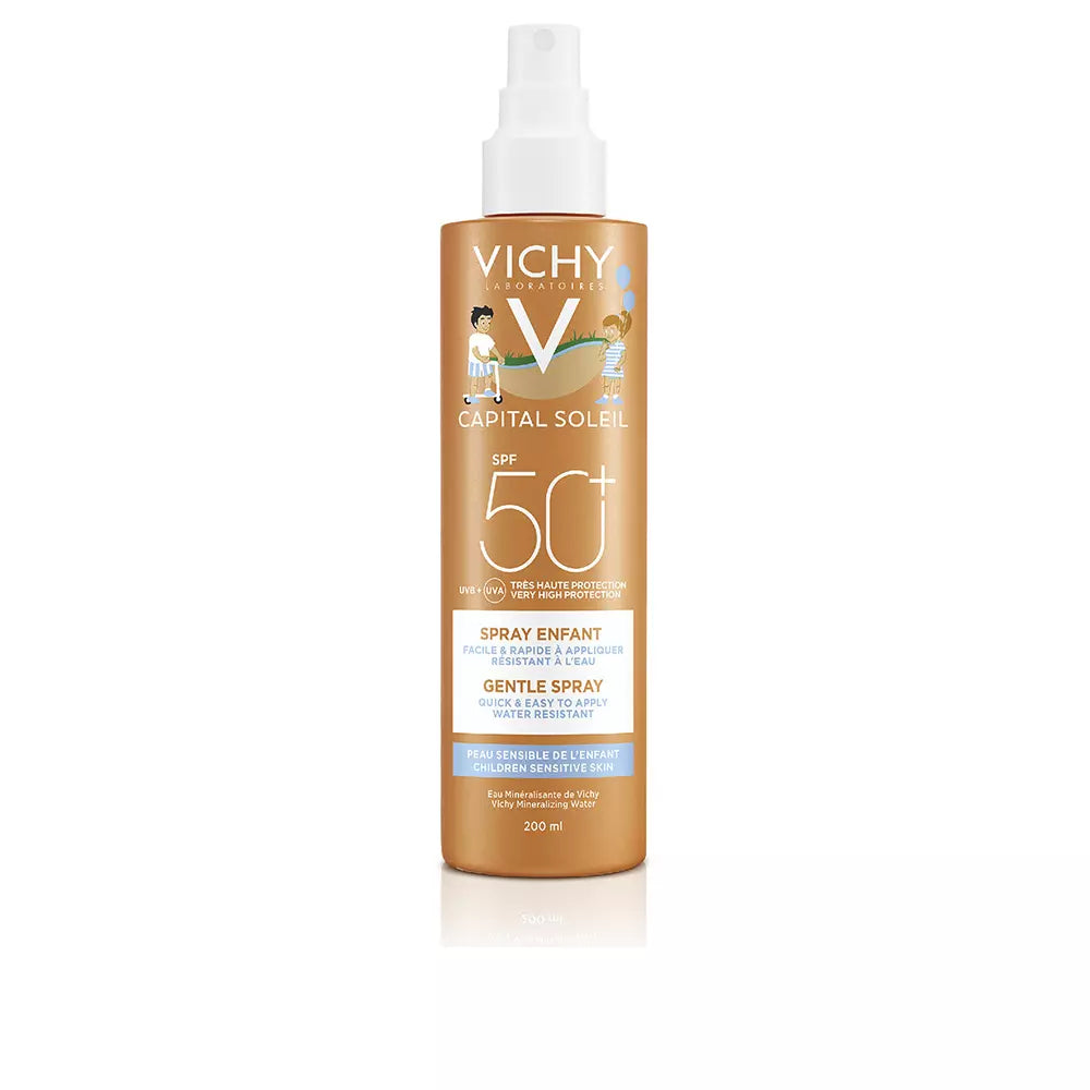VICHY-IDEAL SOLEIL spray douceur enfants SPF50 200 ml-DrShampoo - Perfumaria e Cosmética