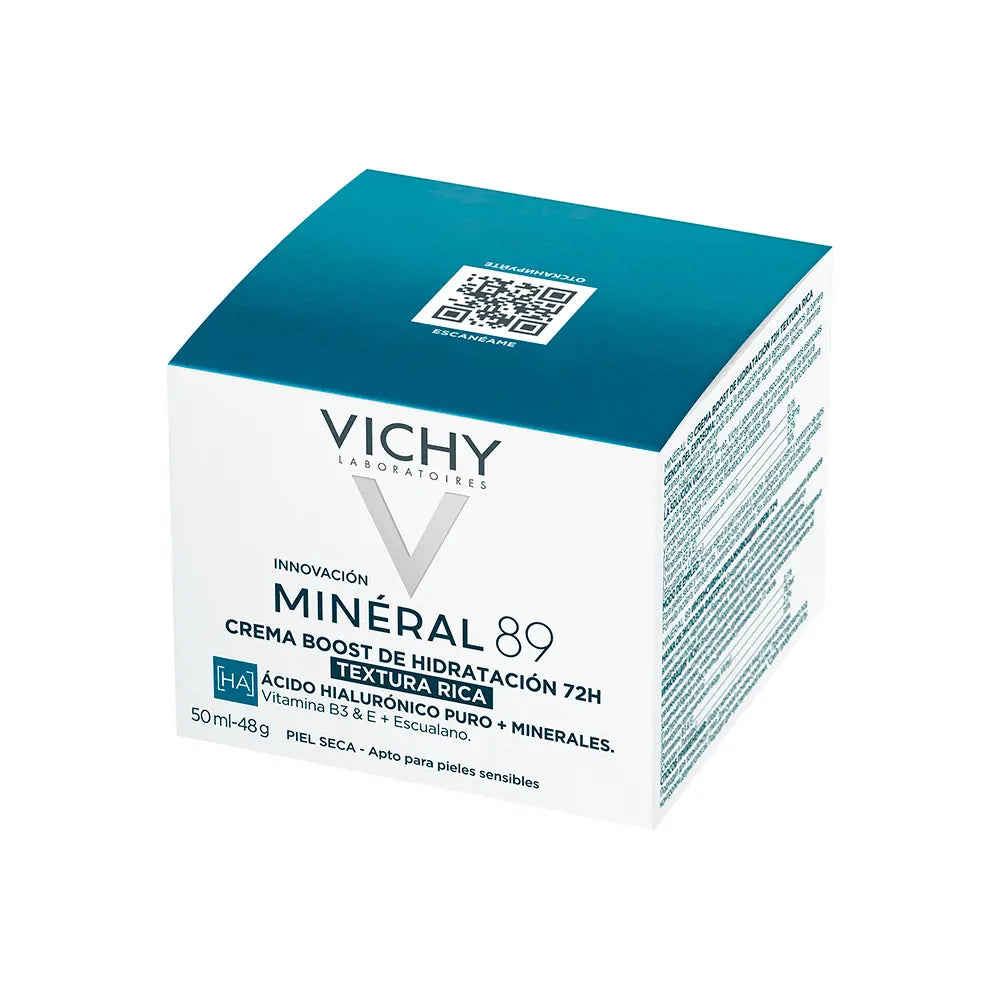 VICHY-MINÉRAL 89 72H creme hidratante rico 50 ml-DrShampoo - Perfumaria e Cosmética