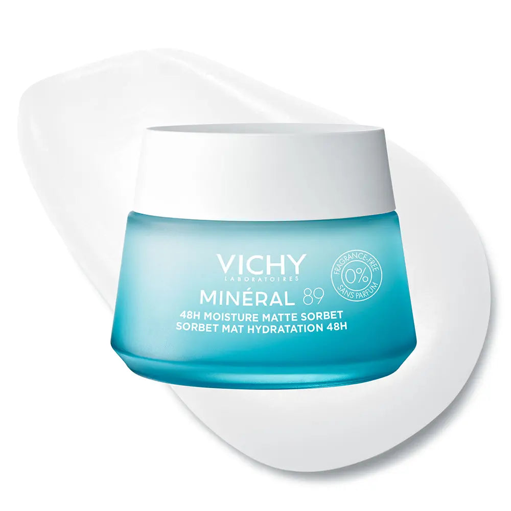 VICHY-MINÉRAL 89 Gel hidratante matte 48H com ácido hialurônico 50 ml-DrShampoo - Perfumaria e Cosmética