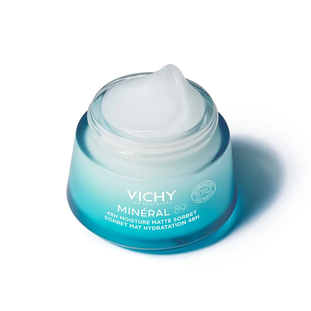 VICHY-MINÉRAL 89 Gel hidratante matte 48H com ácido hialurônico 50 ml-DrShampoo - Perfumaria e Cosmética