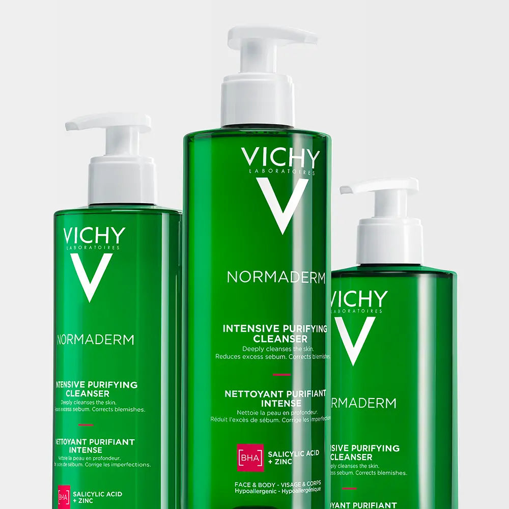 VICHY-NORMADERM PHYTOSOLUTION gel de limpeza purificante com ácido salicílico 400 ml-DrShampoo - Perfumaria e Cosmética