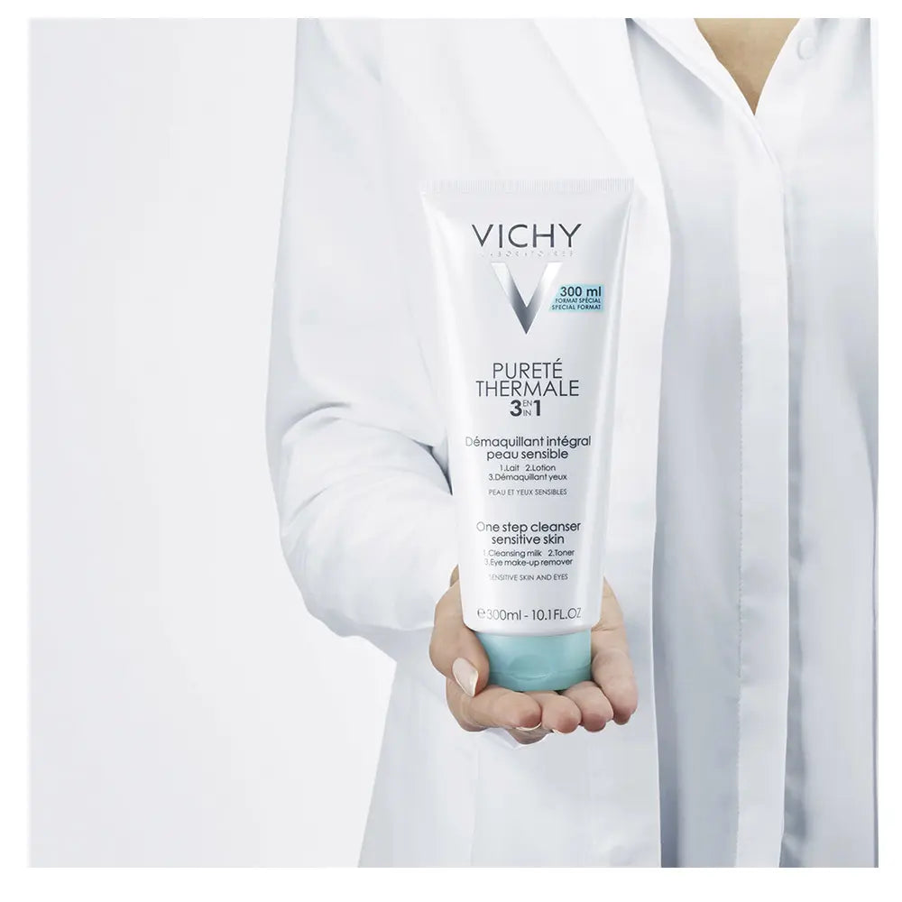 VICHY-PURETÉ THERMALE 3 em 1 desmaquilhante integral 300 ml-DrShampoo - Perfumaria e Cosmética