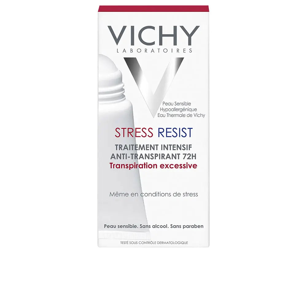 VICHY-Tratamento antitranspirante STRESS RESIST 72h roll on 50 ml-DrShampoo - Perfumaria e Cosmética