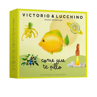 VICTORIO & LUCCHINO-CAIXA COM 2 PEÇAS VICTORIO LUCCHINO CHILDREN'S WATERS RUN EU VOU TE PEGAR-DrShampoo - Perfumaria e Cosmética