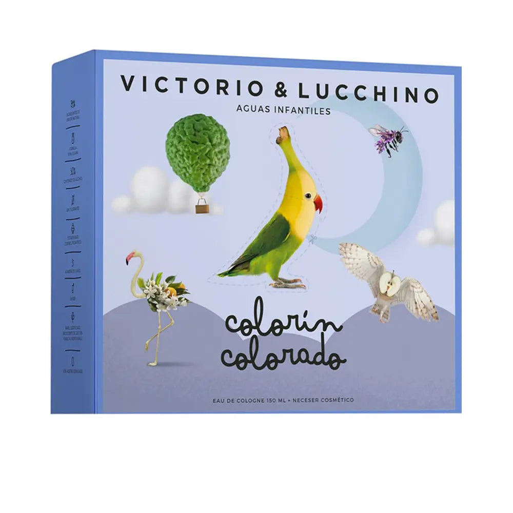 VICTORIO & LUCCHINO-VICTORIO LUCCHINO COLORIN COLORADO CONJUNTO DE ÁGUA INFANTIL 2 pcs.-DrShampoo - Perfumaria e Cosmética
