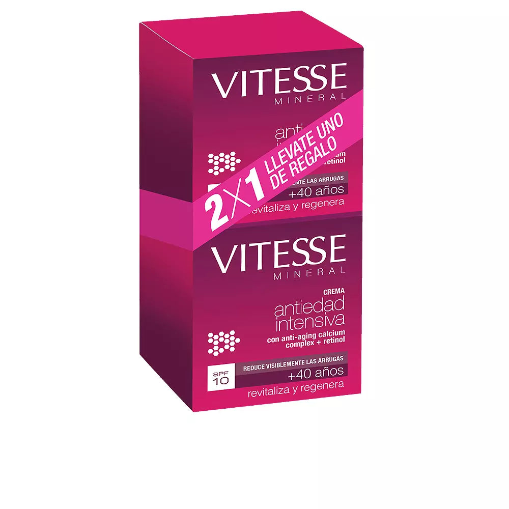VITESSE-INTENSIVE ANTI-AGE SPF10 DUPLO 2 x 50 ml-DrShampoo - Perfumaria e Cosmética