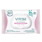 VITESSE-Toalhitas desmaquilhantes TRI-MINERAL PELE SENSÍVEL 25 ud-DrShampoo - Perfumaria e Cosmética
