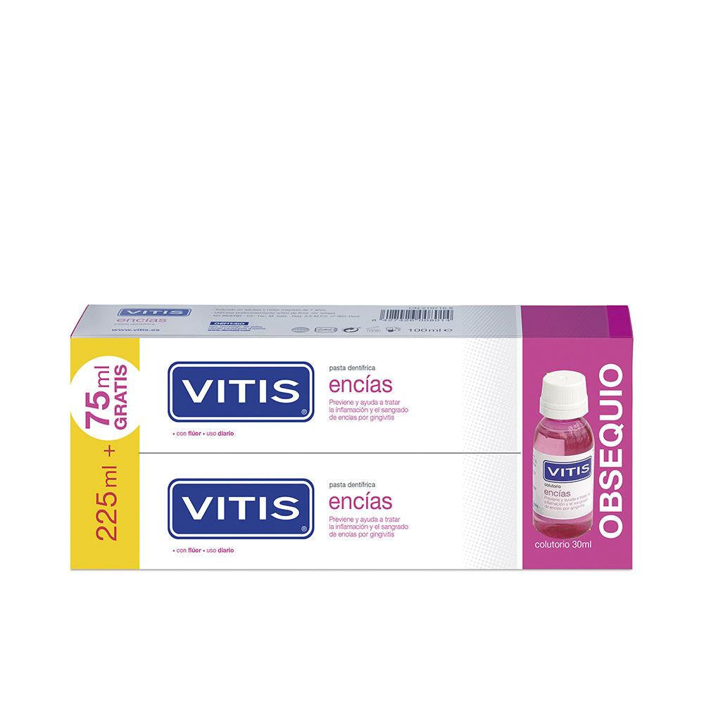 VITIS-GUMS toothpaste with fluoride duo 2 x 150 ml-DrShampoo - Perfumaria e Cosmética