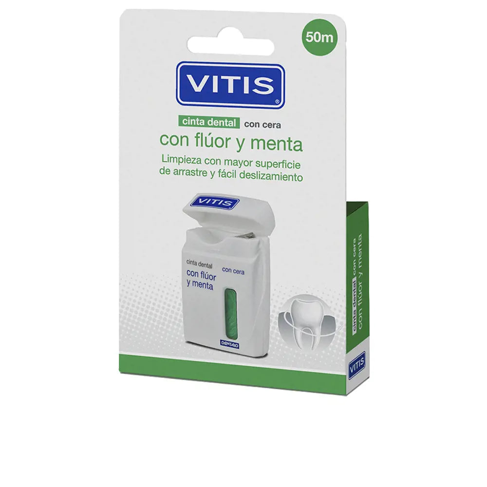 VITIS-VITIS dental tape with fluoride and mint duo 2 u-DrShampoo - Perfumaria e Cosmética