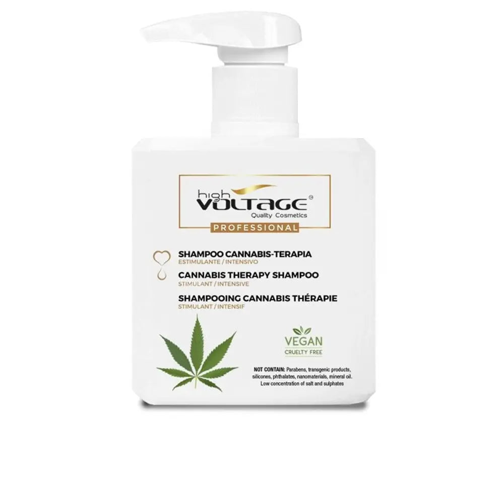 VOLTAGE COSMETICS-SHAMPOO DE CANNABIS - SHAMPOO TERAPÊUTICO 500 ml-DrShampoo - Perfumaria e Cosmética