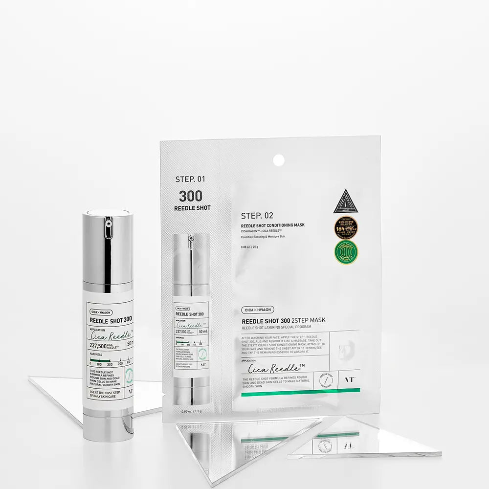 VT COSMETICS-Máscara VT REEDLE SHOT 300 2-STEP 25 gr-DrShampoo - Perfumaria e Cosmética