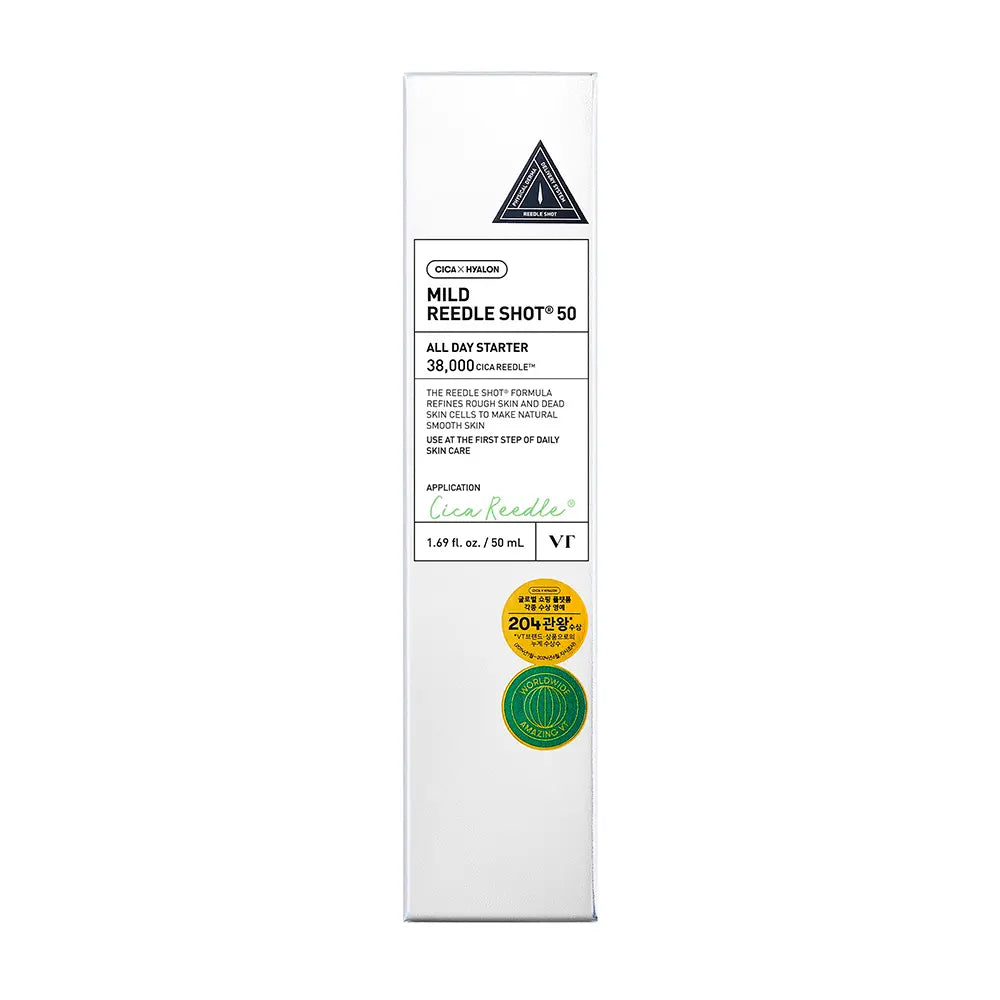 VT COSMETICS-VT MILD REEDLE SHOT 50 sérum para microagulhamento 50 ml-DrShampoo - Perfumaria e Cosmética