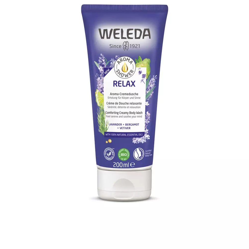 WELEDA-AROMA SHOWER relax 200 ml-DrShampoo - Perfumaria e Cosmética