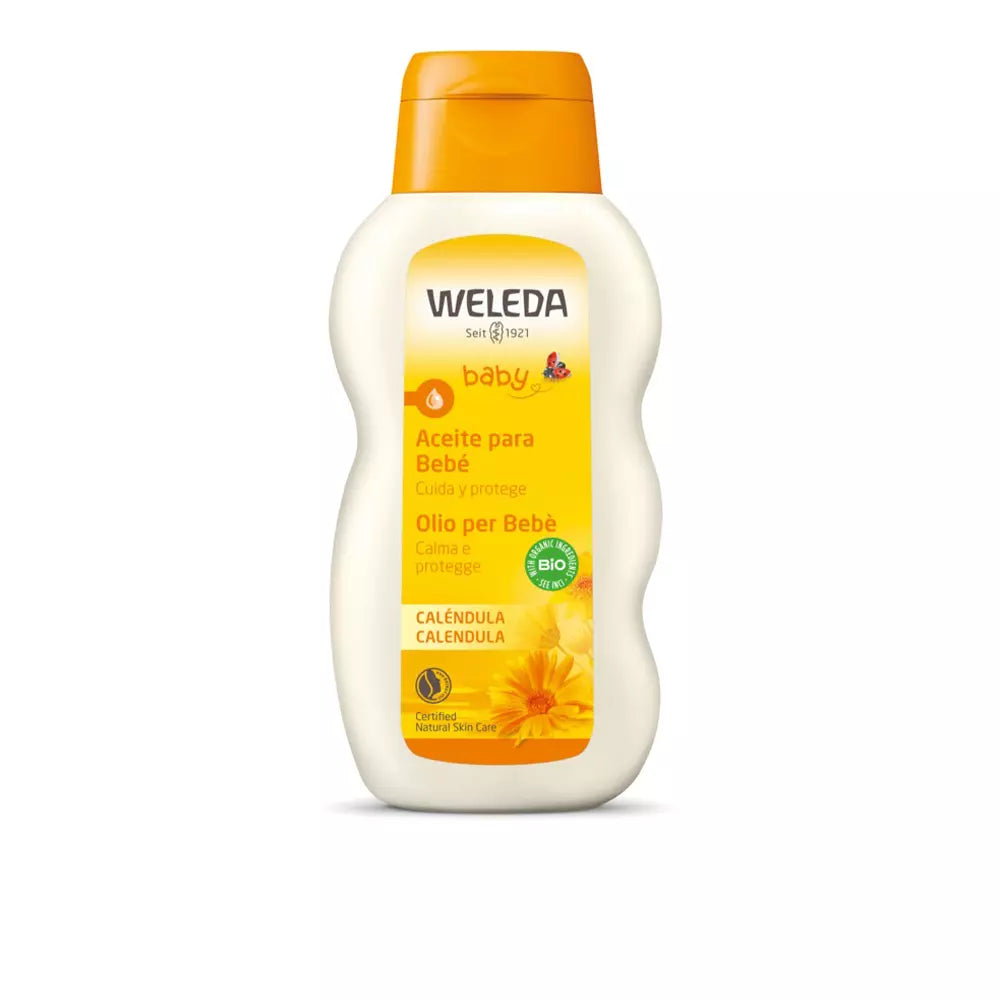 WELEDA-BABY óleo de calêndula para bebé 200 ml-DrShampoo - Perfumaria e Cosmética