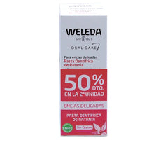 WELEDA-ORAL CARE creme dental ratania promo 2 x 75 ml-DrShampoo - Perfumaria e Cosmética