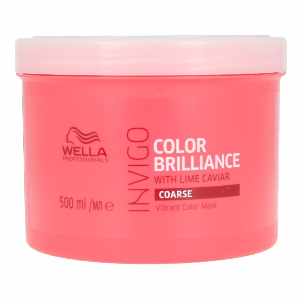 WELLA-INVIGO COLOR BRILLIANCE máscara cabelo grosso 500 ml-DrShampoo - Perfumaria e Cosmética