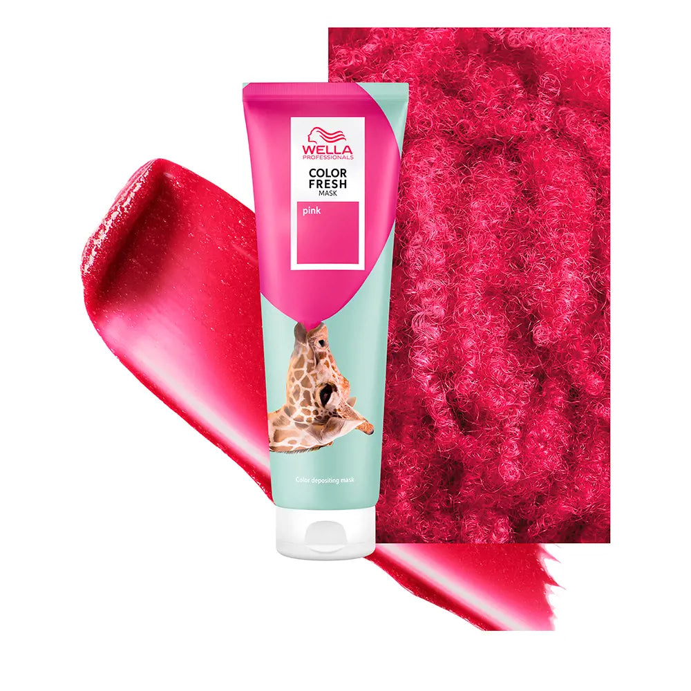 WELLA-Máscara COLOR FRESH fun pink 150 ml-DrShampoo - Perfumaria e Cosmética