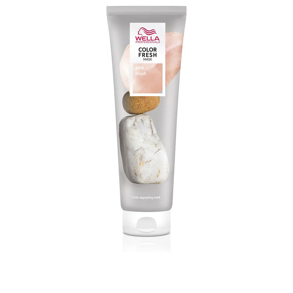 WELLA PROFESSIONALS-COLOR FRESH MASK Máscara de cor natural #pink blush 150 ml-DrShampoo - Perfumaria e Cosmética