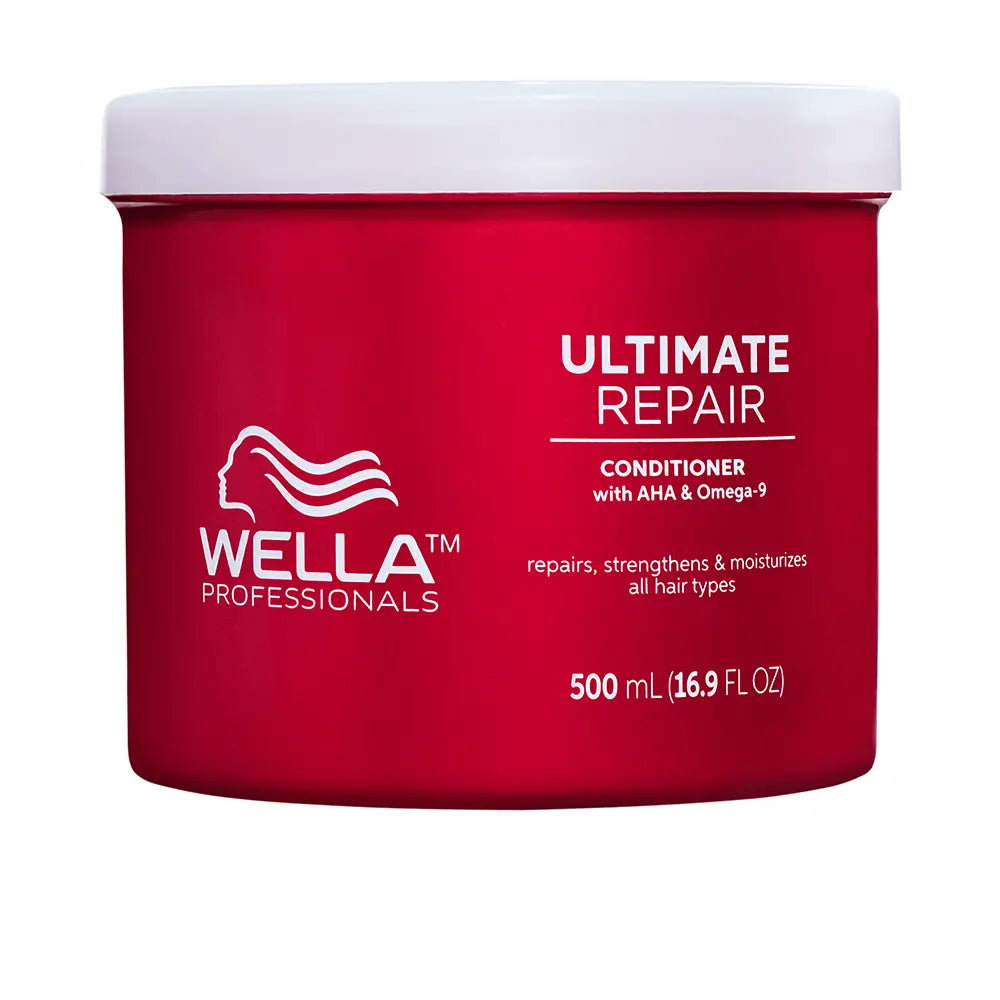 WELLA PROFESSIONALS-CONDICIONADOR DE NUTRIÇÃO PROFUNDA ULTIMATE REPAIR PARA CABELO DANIFICADO 500 ml-DrShampoo - Perfumaria e Cosmética