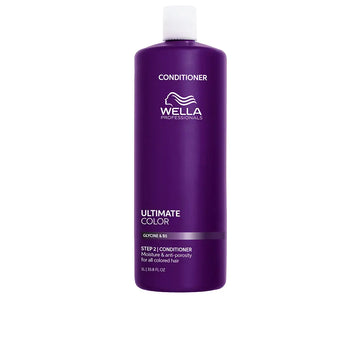 WELLA PROFESSIONALS-CONDICIONADOR HIDRATANTE ANTIPOROSIDADE PARA CABELOS COLORIDOS ULTIMATE COLOR vibrante 1000 ml.-DrShampoo - Perfumaria e Cosmética Main image