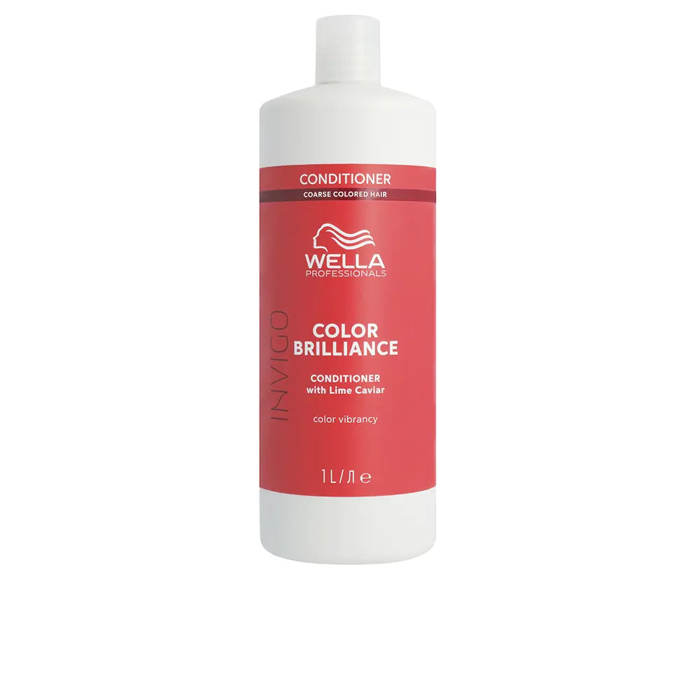 WELLA PROFESSIONALS-Condicionador INVIGO BRILHO DA COR para cabelos grossos 1000 ml.-DrShampoo - Perfumaria e Cosmética