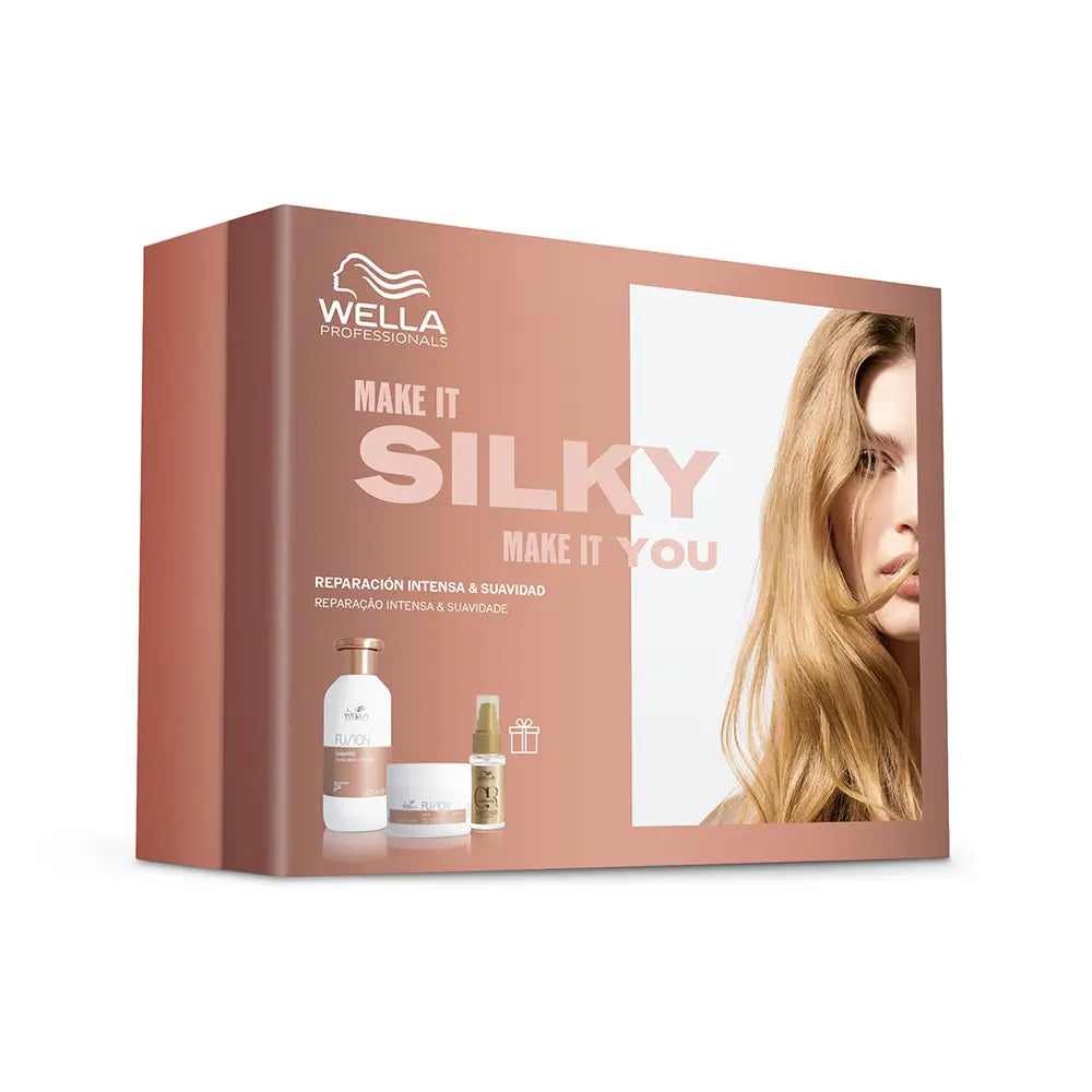 WELLA PROFESSIONALS-FUSION Pacote de Reparação Intensa 3 pcs.-DrShampoo - Perfumaria e Cosmética