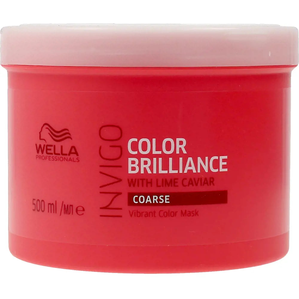 WELLA PROFESSIONALS-INVIGO COLOR BRILLIANCE mask coarse hair 500 ml-DrShampoo - Perfumaria e Cosmética