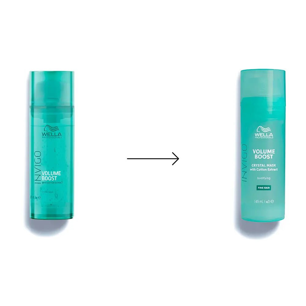 WELLA PROFESSIONALS-INVIGO VOLUME BOOST CRYSTAL Máscara Cabelos finos sem volume 145 ml-DrShampoo - Perfumaria e Cosmética
