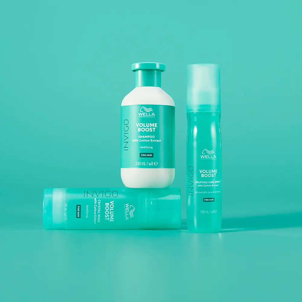 WELLA PROFESSIONALS-INVIGO VOLUME BOOST CRYSTAL Máscara Cabelos finos sem volume 145 ml-DrShampoo - Perfumaria e Cosmética