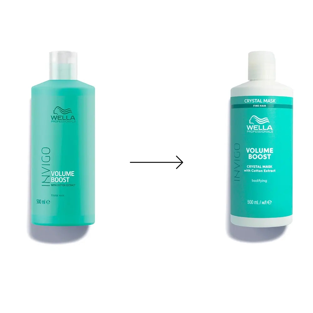 WELLA PROFESSIONALS-INVIGO VOLUME BOOST Máscara capilar sem volume 500 ml-DrShampoo - Perfumaria e Cosmética