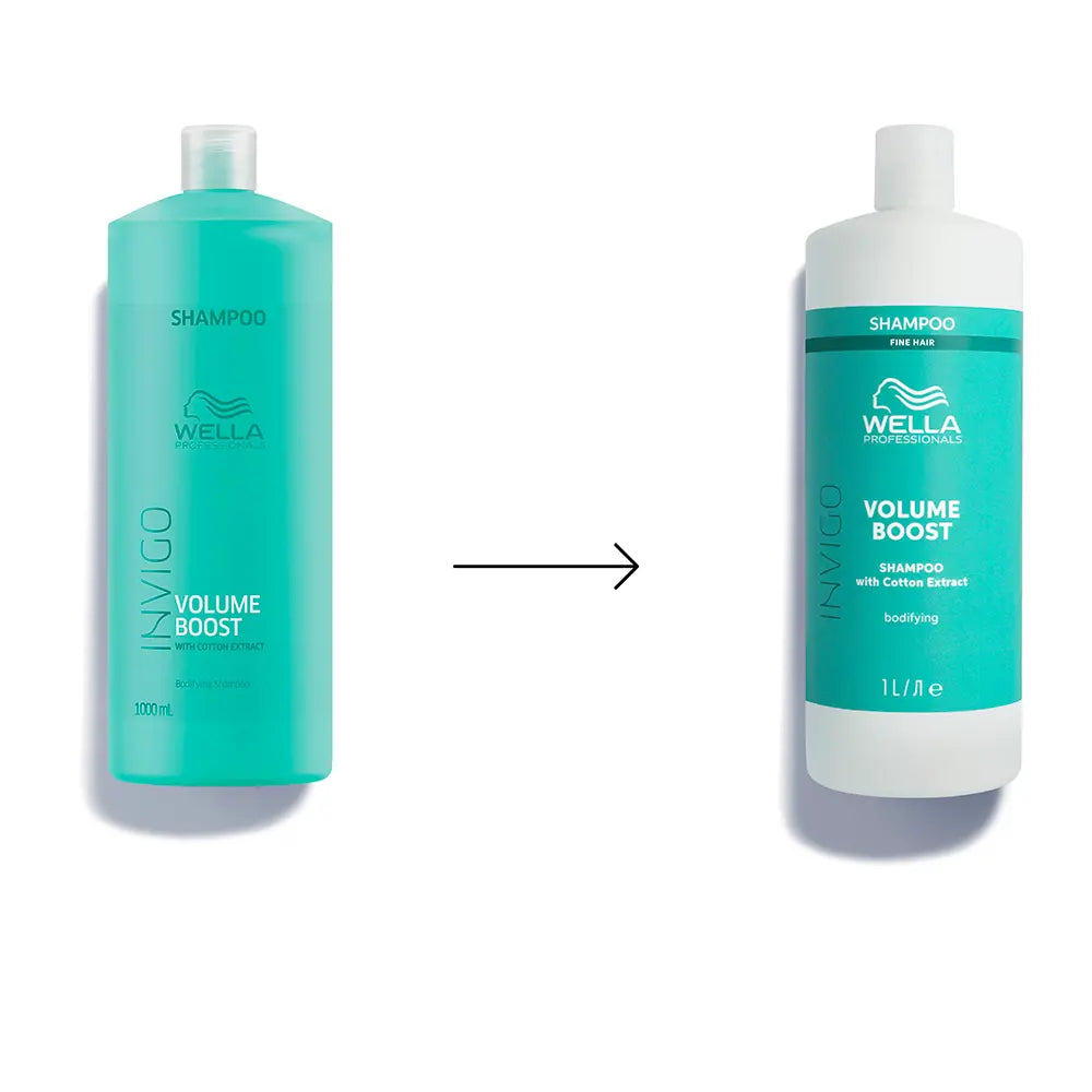 WELLA PROFESSIONALS-INVIGO VOLUME BOOST Shampoo Cabelo sem volume 1000 ml-DrShampoo - Perfumaria e Cosmética