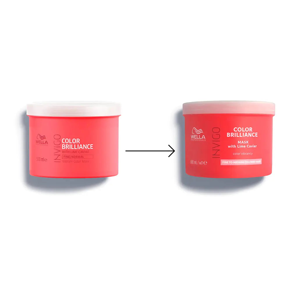 WELLA PROFESSIONALS-Máscara Brilho de Cor INVIGO para Cabelos Finos 500 ml-DrShampoo - Perfumaria e Cosmética