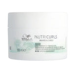 WELLA PROFESSIONALS-Máscara Capilar NUTRICURLS para Cachos e Ondas 150 ml.-DrShampoo - Perfumaria e Cosmética