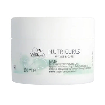 WELLA PROFESSIONALS-Máscara Capilar NUTRICURLS para Cachos e Ondas 150 ml.-DrShampoo - Perfumaria e Cosmética Main image