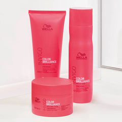 WELLA PROFESSIONALS-Máscara INVIGO COLOR BRILLIANCE para cabelo grosso 500 ml.-DrShampoo - Perfumaria e Cosmética