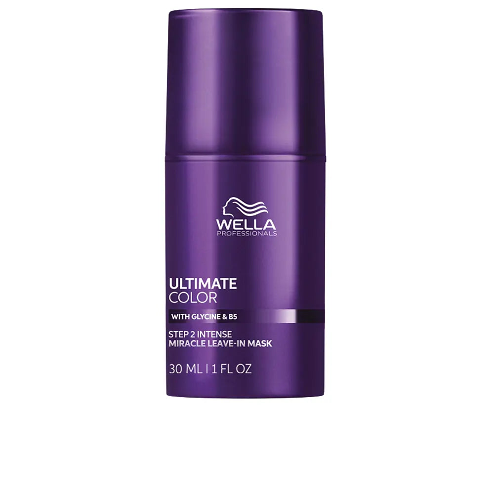WELLA PROFESSIONALS-Máscara leave-in milagrosa ULTIMATE COLOR brilho vibrante para cabelo tratado com coloração 30 ml.-DrShampoo - Perfumaria e Cosmética