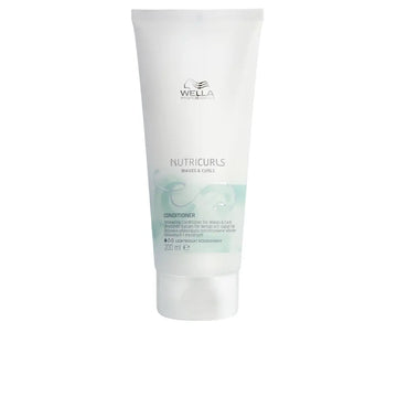 WELLA PROFESSIONALS-NUTRICURLS Condicionador Desembaraçante para Cabelos com Cachos e Ondas 200 ml-DrShampoo - Perfumaria e Cosmética Imagen principal del producto