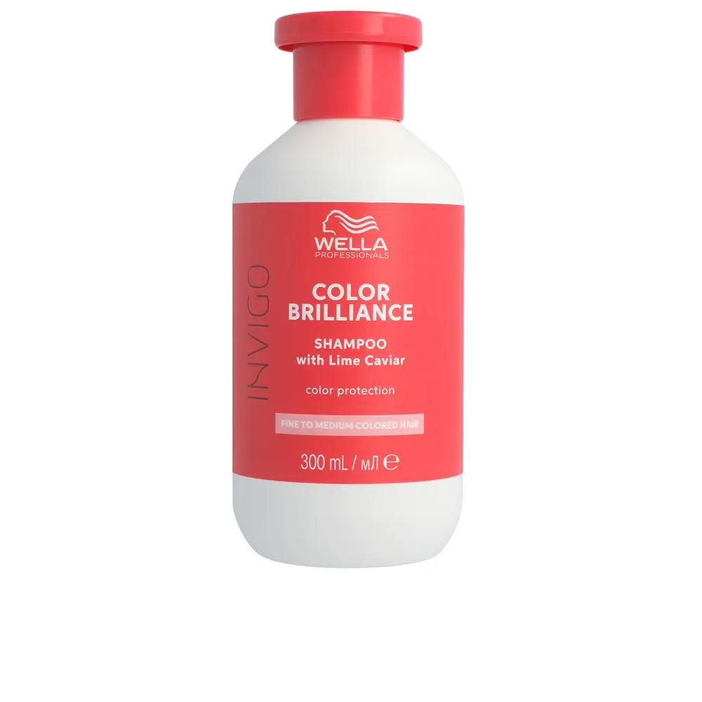 WELLA PROFESSIONALS-Shampoo INVIGO COLOR BRILLIANCE para cabelos finos 300 ml.-DrShampoo - Perfumaria e Cosmética