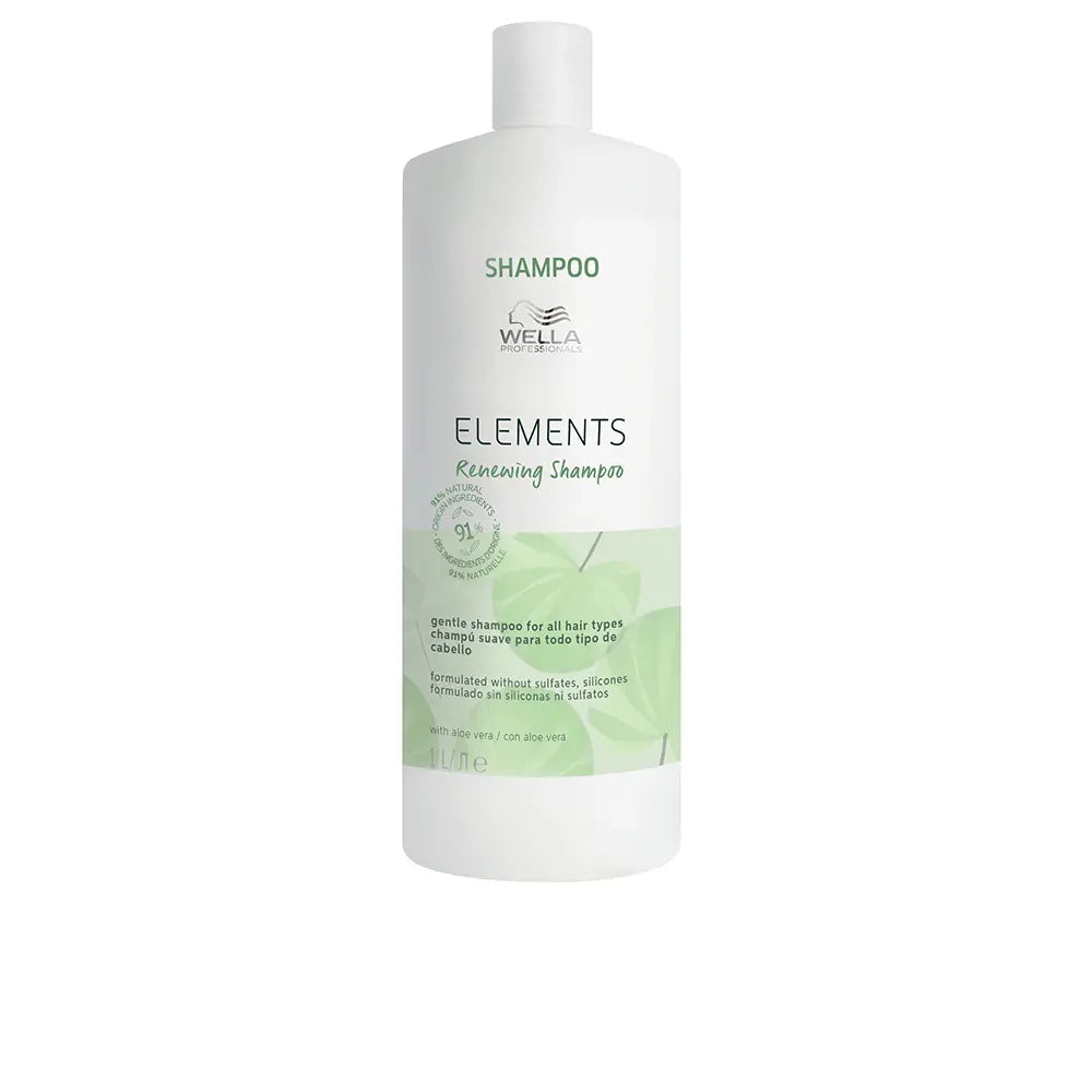 WELLA PROFESSIONALS-Shampoo Renovador ELEMENTS 1000 ml-DrShampoo - Perfumaria e Cosmética