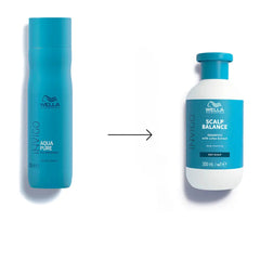 WELLA PROFESSIONALS-Shampoo purificante INVIGO AQUA PURE 300 ml-DrShampoo - Perfumaria e Cosmética