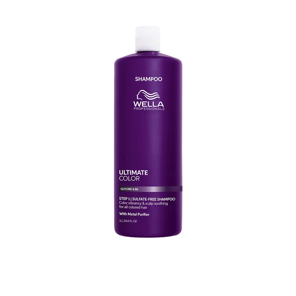 WELLA PROFESSIONALS-ULTIMATE COLOR shampoo - cor vibrante para cabelo tingido 1000 ml-DrShampoo - Perfumaria e Cosmética