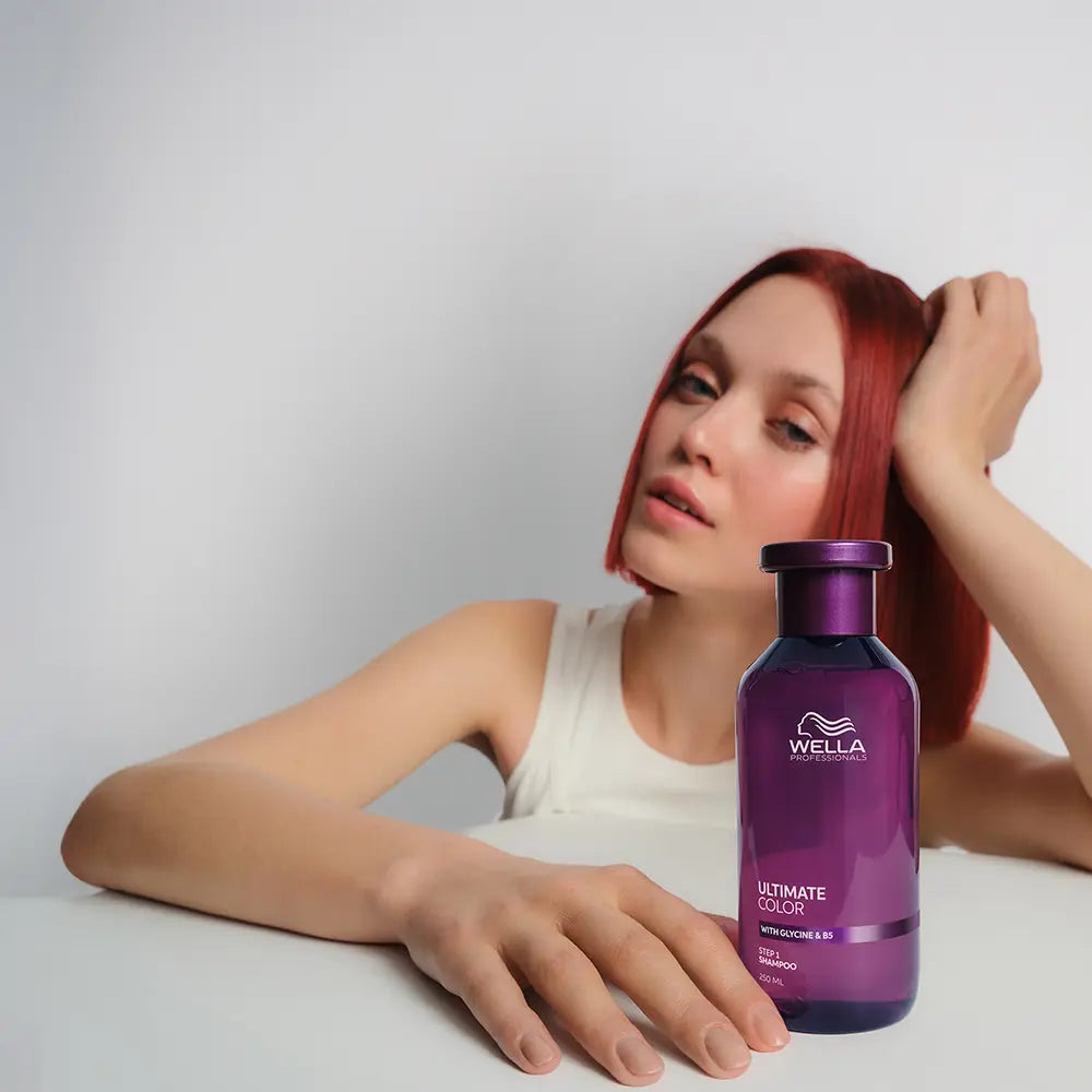 WELLA PROFESSIONALS-ULTIMATE COLOR shampoo - cor vibrante para cabelos tingidos 250 ml.-DrShampoo - Perfumaria e Cosmética