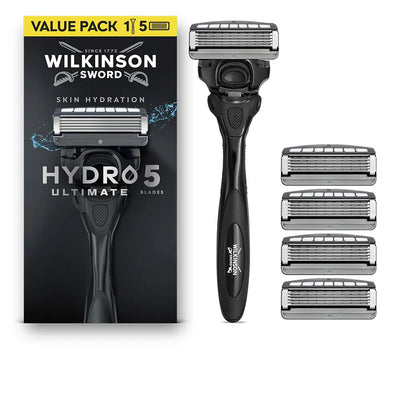 WILKINSON-Máquina HYDRO 5 ULTIMATE + 5 peças sobressalentes 5 u-DrShampoo - Perfumaria e Cosmética
