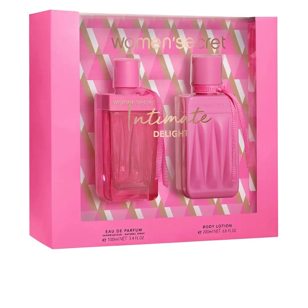 WOMEN'SECRET-CASE de 2 peças INTIMATE DELIGHT.-DrShampoo - Perfumaria e Cosmética