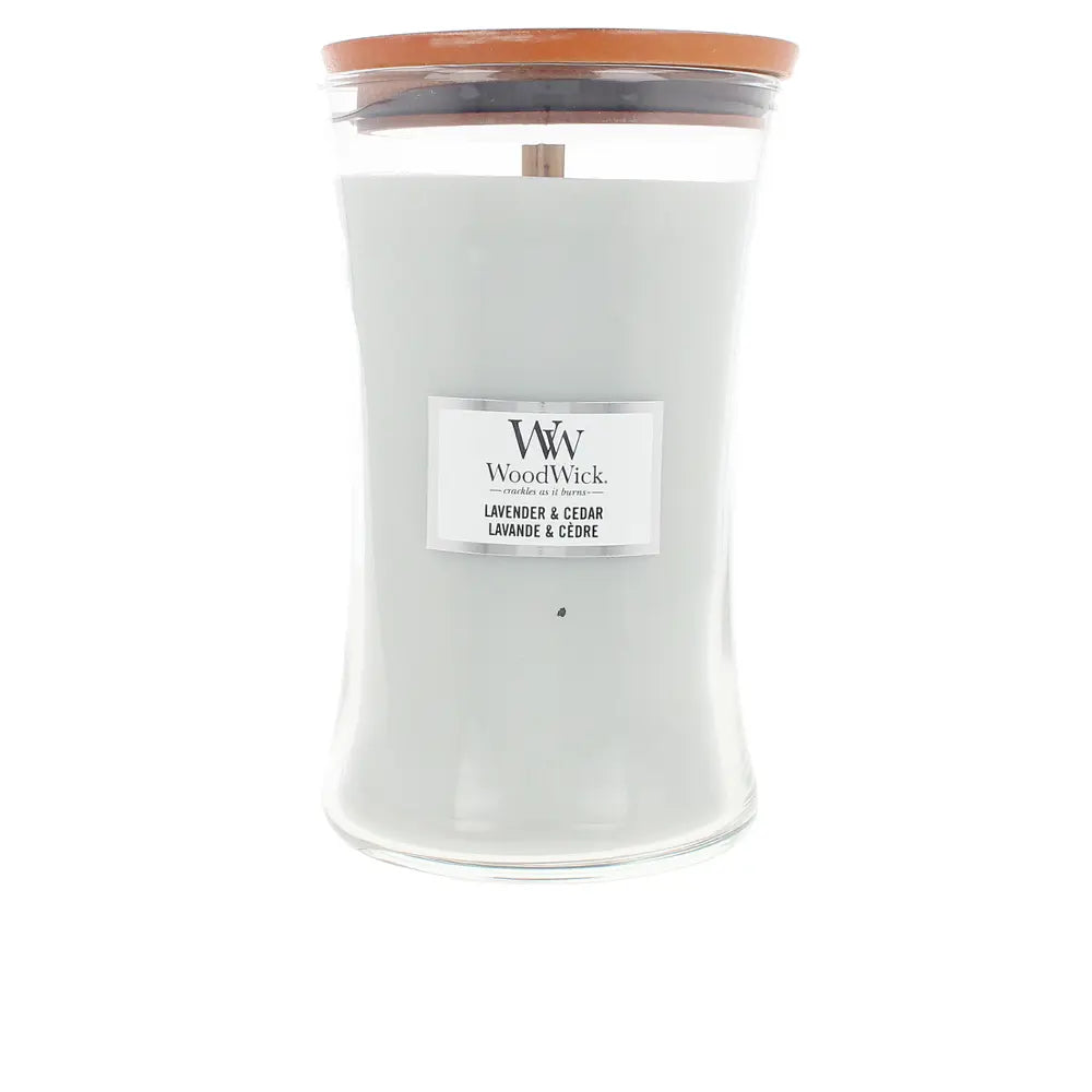 WOODWICK-Vela WOODWICK Lavender Cedar 609 gr.-DrShampoo - Perfumaria e Cosmética