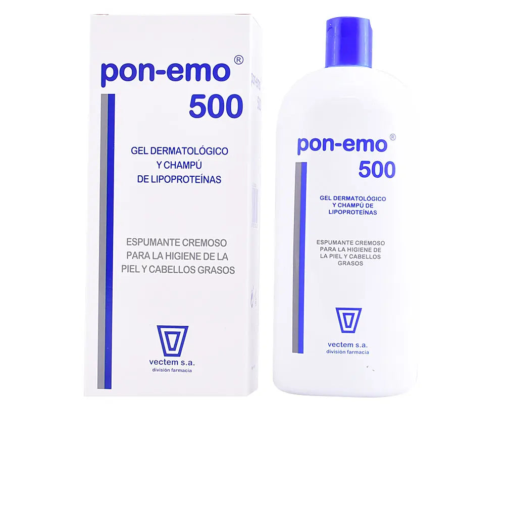XHEKPON-PON-EMO 500 gel dermatológico e champô de proteínas 500 ml.-DrShampoo - Perfumaria e Cosmética